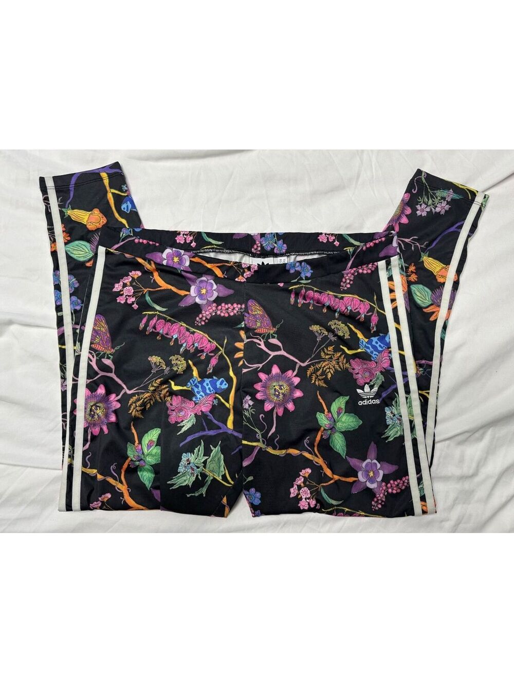 Adidas Originals "Poisonous Garden" Floral Pants / Tights / Leggings Size XL